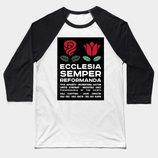 Ecclesia Semper Reformanda Baseball T-Shirt